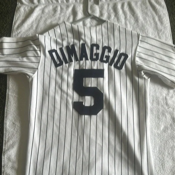 Majestic Black and White Pinstripe Jersey - Picture 4 of 4